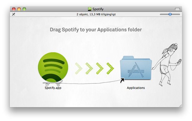 Spotify install graphic